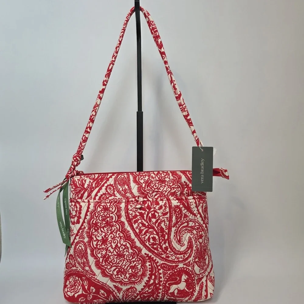 NEW Vera Bradley Original Hipster Paisley Key Retired‎ Pattern #0820